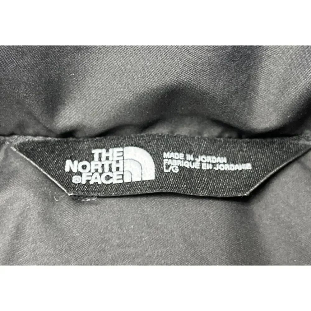 The North Face 550 Down Jacket Black NF0A7V4F4H0 Men's Large NWT Company Logo